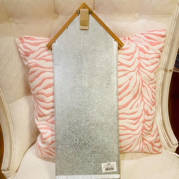 MR7-New Ganz Wood & Tin Sign with Bird and Flowers - Picture 3 of 9